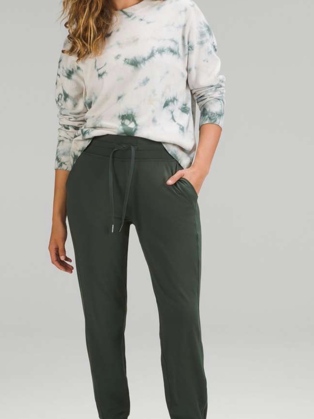 Lululemon Ready to Rulu high rise Jogger-smoked spruce
